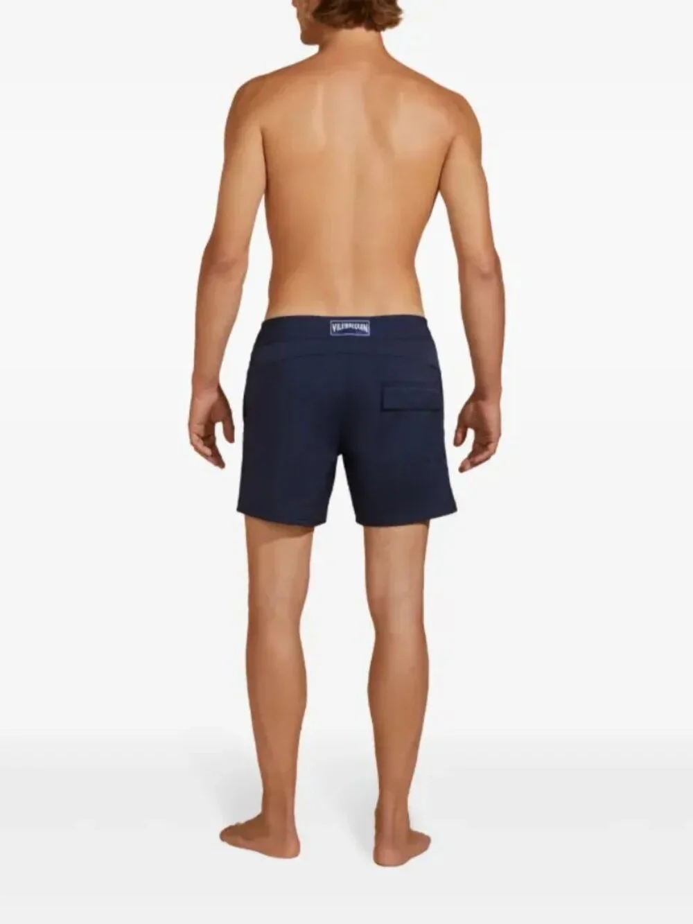 NWT Vilebrequin Men's Merise Solid Swim Shorts Bleu Marine Stretch XXXL 3XL